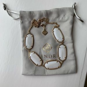 Kendra Scott “Noelle” necklace in White
